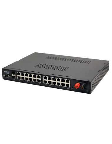 Netonix 24 Port Managed 400W Passive DC POE Switch + 2 SFP Uplink Ports