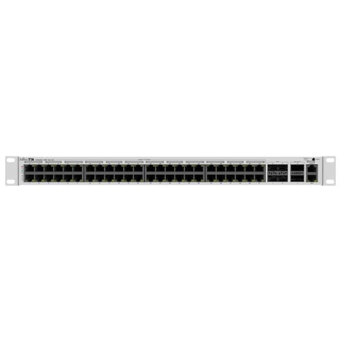 MikroTik Cloud Router Switch 48 Port PoE 700W 4SFP+ 2 QSFP+ | CRS354-48P-4S+2Q+RM