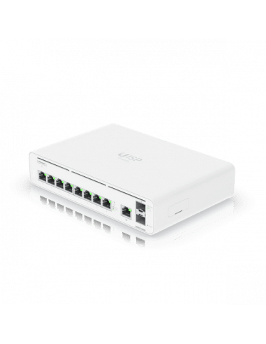 UB-UISP-CTRL Ubiquiti UISP Eight-port Layer 2 Gigabit PoE Switch designed for MicroPoP Applications