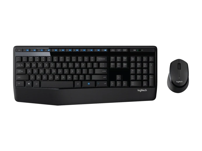 Logitech MK345 Wireless Combo FULL-SIZED with palm rest Not unifying