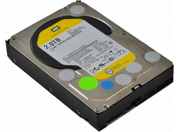 2TB Western Digital 3.5" SAS 7200rpm 32MB Enterprise (CWD Branded) Server HD