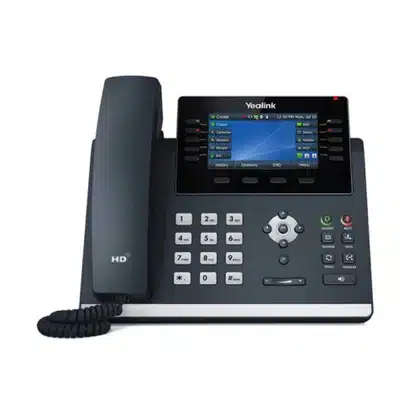Ultra-elegant Gigabit 4"Colour IP Phone, 16 SIP Accounts, 2 x GB RJ45 , HD Voice, USB, PoE, no PSU