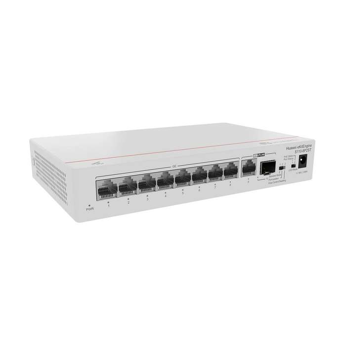 Huawei Switch S110-8P2ST 8*GE ports 124W PoE+