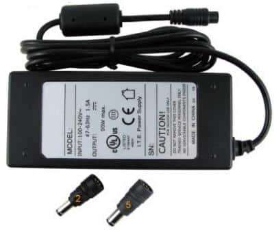 BTI AC-U90EU-TS-90w Universal AC 100-240V Power Adapter , 47/63Hz, DC 16-19V, 90W, 4.74A for Tosh...