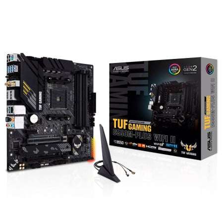 AMD B550 micro ATX gaming motherboard Wi-Fi 6 2.5 Gb Ethernet, HDMI, DisplayPort