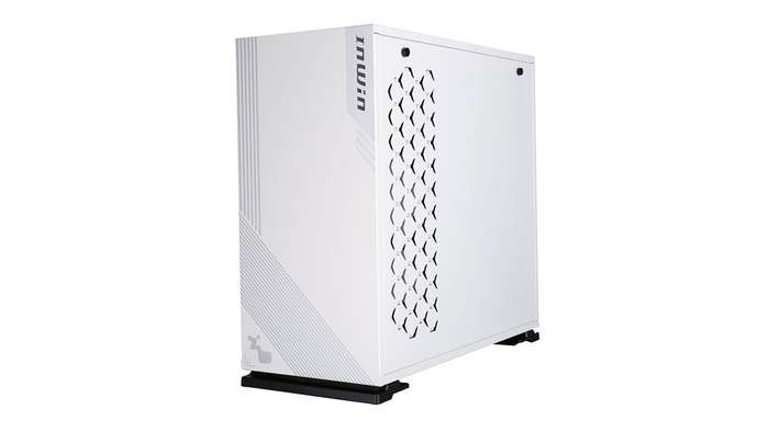 InWin 103 BLACK Tempered Glass White Steel ATX Mid Tower Desktop PC Case