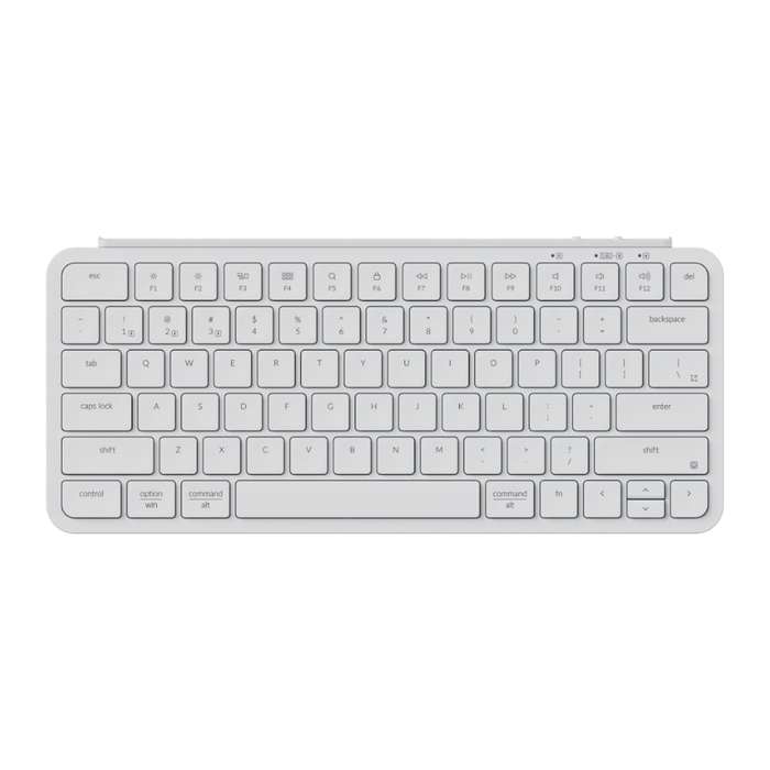 Keychron B1 Pro Ultra-Slim 75% Wireless Keyboard - Ivory White