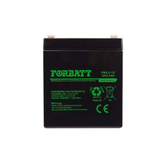 Battery - 4.5A/H Rechargable 12V (Forbatt)