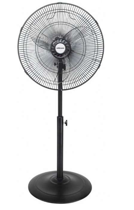 Mellerware 40cm Pedestal Steel Fan -"Elegant Breeze", 3 Speed Selection
