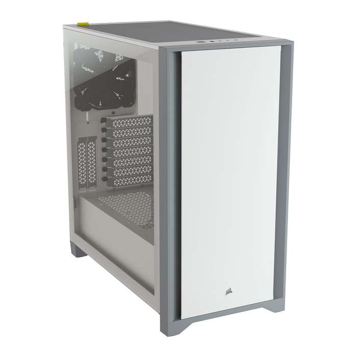 Corsair 4000D Tempered Glass Mid-Tower ATX Case  White