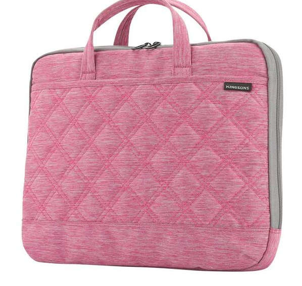 Kingsons 15.6" ladies bag Trace Series Pink