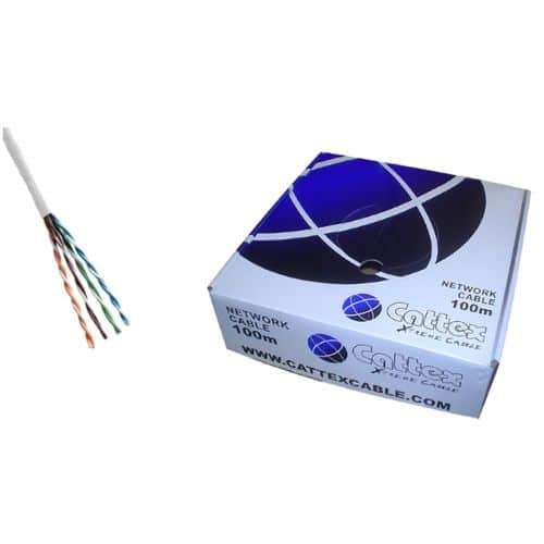Cattex CAT5e Cable 100m - Grey - Networking