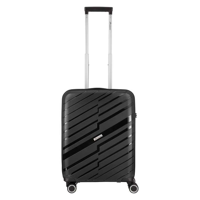 Travelwize  Java PP 4-Wheel Spinner 55cm Luggage Black