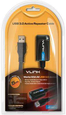 Vantec CB-USBARC-3 USB 3.0 cable 5m Extension Cable