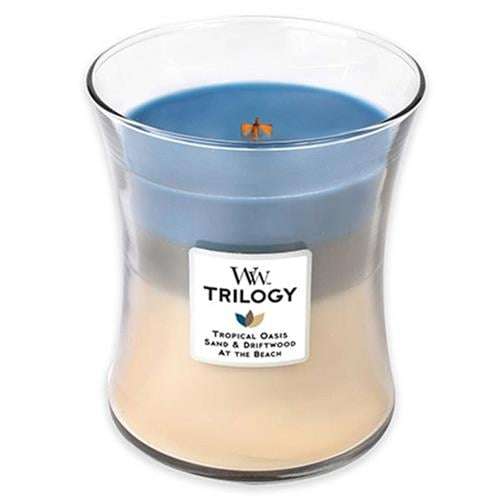 Woodwick Trilogy Nautical Escape Medium Retail Box No warranty