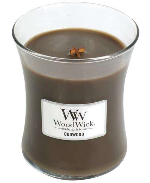 Woodwick Oudwood Medium Jar