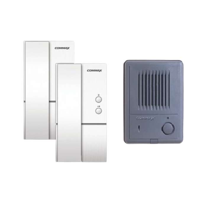 Commax Audio 1-2 220V Boxed Intercom Entry Kit