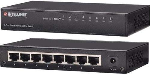 Intellinet 8-Port Fast Ethernet Office