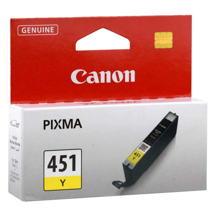 Canon CLI-451 Colour Ink Cartridge - Yellow