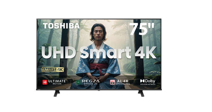 Toshiba 75C350NN 75'' UHD; Resolution : 3840 x 2160; HDMI x 3; USB x 2