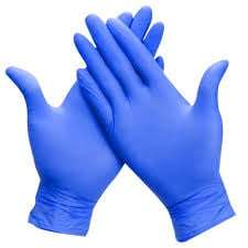 Medtex Nitrile Examination Gloves x 100 - Large