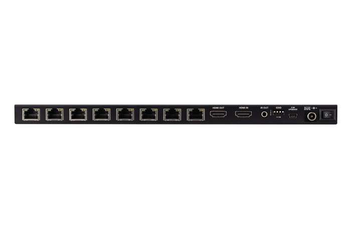 4-Port 4K HDMI Cat 6 Splitter with Receivers - 1 splitter and 8 receiv