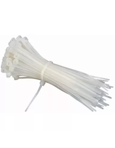 Acconet 100 Pack White 370x4.8mm Cable Tie | AC-CT-370x48-W
