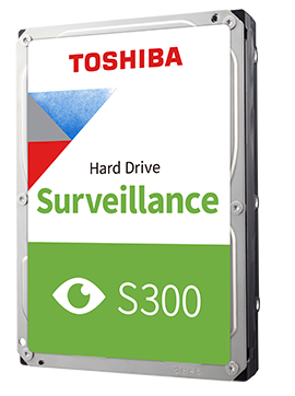 Toshiba S300 series 8TB 7200rpm 256MB Cache SATA III 6.0GB/s Surveillance Hard Disk Drive