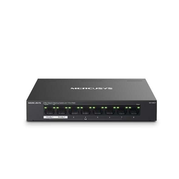 Mercusys 8 Port Gigabit Unmanaged POE Switch