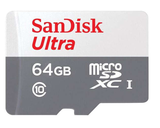 Sandisk Ultra 64GB Class 10 MicroSDXC Card