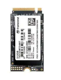Transcend 512GB MTE480T GEN 4X4 M.2 NVMe 2242 Embedded SED SSD 3D NAND
