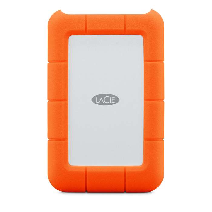 1TB LaCie Rugged Mini USB-3 External Mobile Drive (OEM Packaged/Not Re