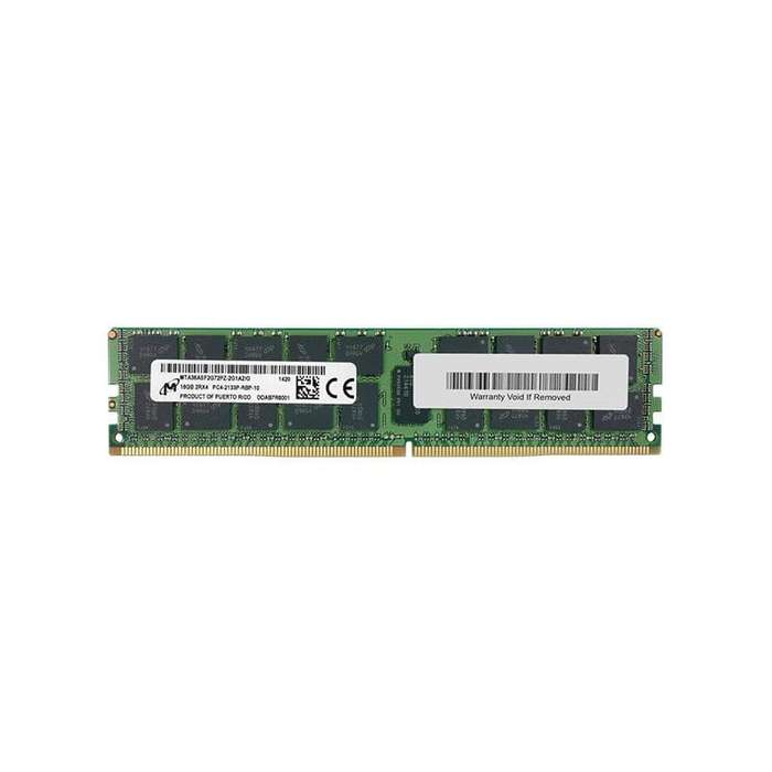 16GB Micron, 2Rx4, PC4-17000, DDR4-2133Mhz, CL15, 1.2v, ECC Registered