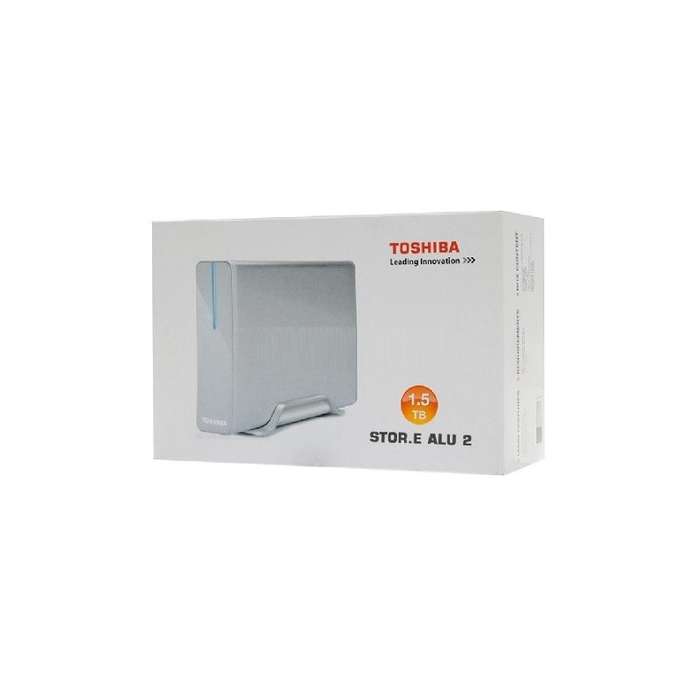 1.5TB Toshiba StorE Alu2 3.5" USB 2.0 External HD, Silver