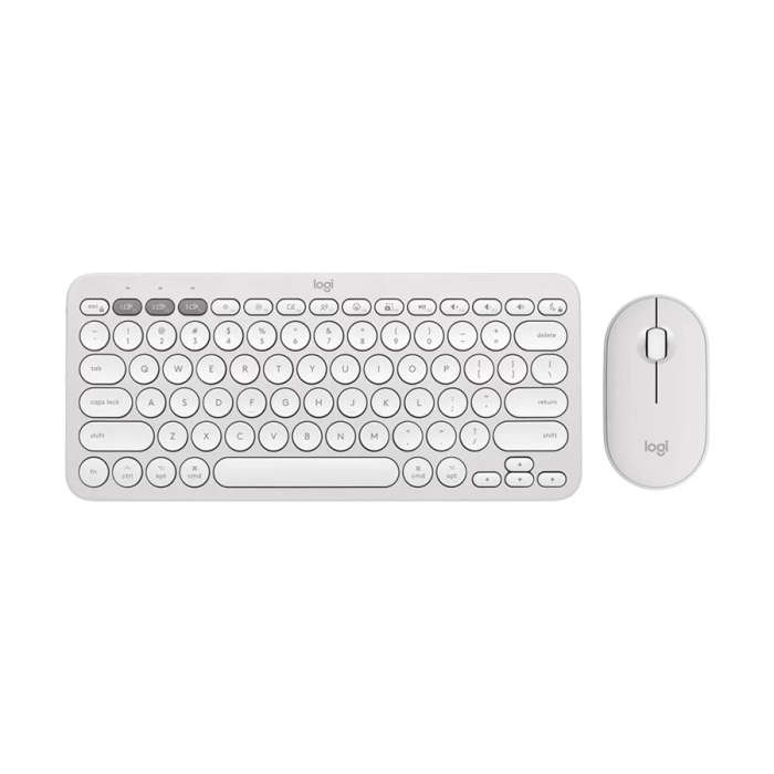 Logitech Pebble 2 Combo - Tonal White