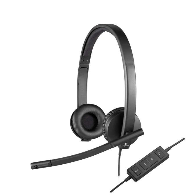 Logitech H570e Black Business Stereo USB Headset