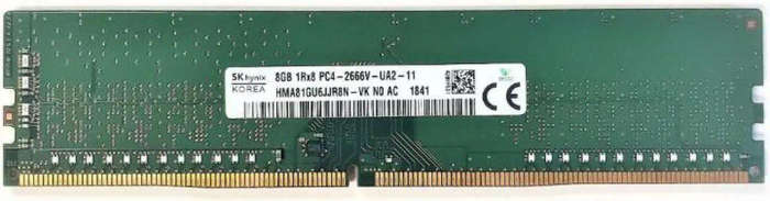 SK Hynix  8GB 1RX8 PC4-2666V DDR4 For Desktop