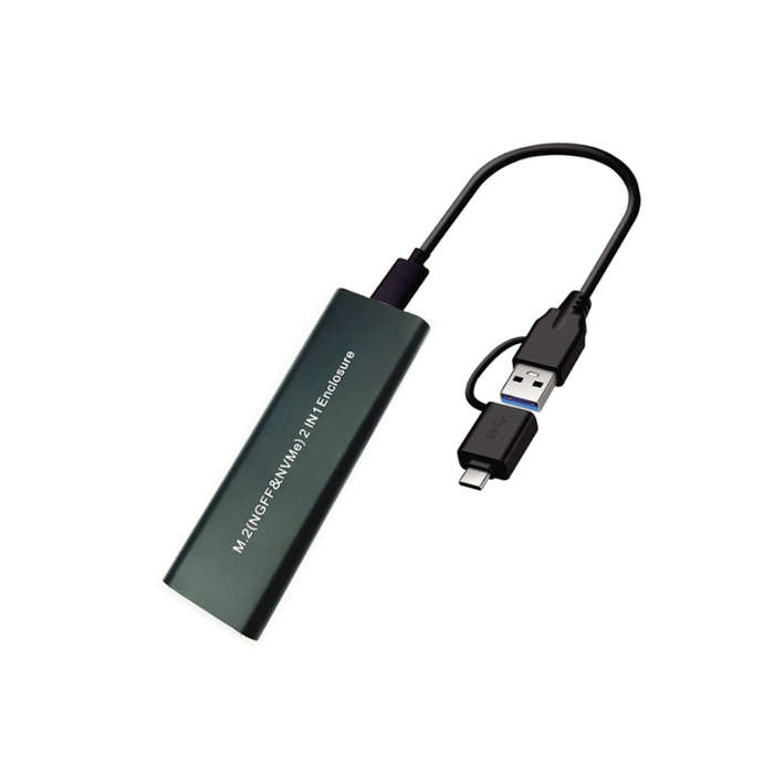 CipherX M.2 NGFF (2230 to 2280), USB3.1, Type-C, SSD Enclosure