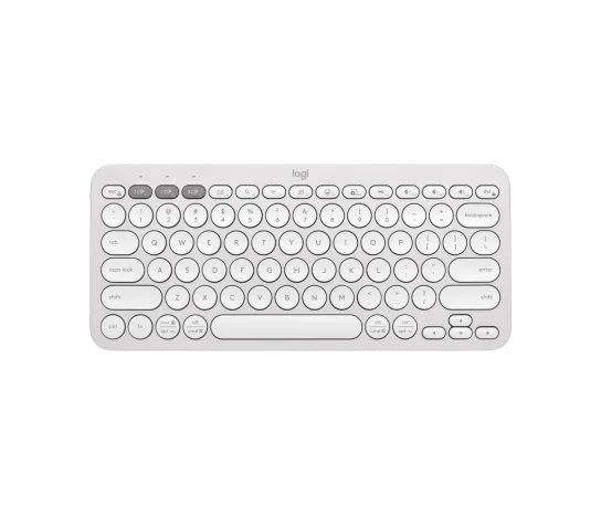 Logitech Pebble Keys 2 K380s - Tonal White