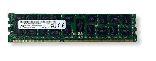 16GB Dell (Micron)- DDR3-1866Mhz- PC3-14900- 2Rx4- RDIMM- ECC Registered- 1.5V- Server Memory RAM