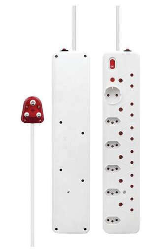 Nexon 12 Way High Surge Multiplug 0.5M