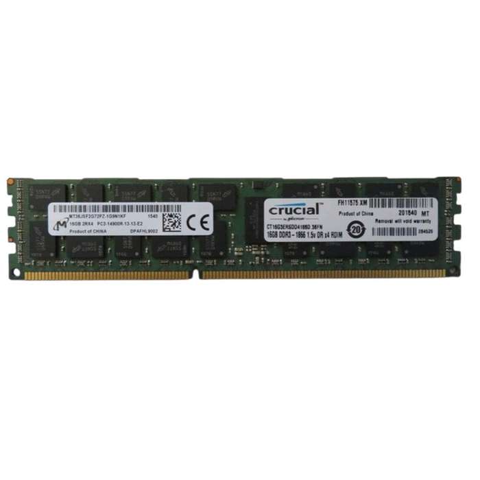 Micron 16Gb (1 x 16Gb) 2Rx4 PC3-14900R DDR3 Server Ram