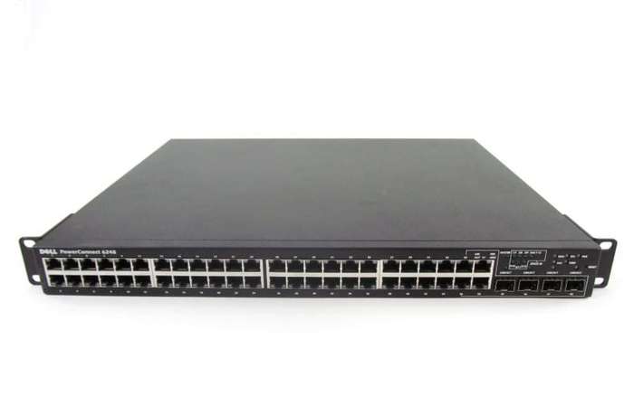 Dell 0GP931 PowerConnect 6248 48 Port Managed Switch, Rackmount, Stacking