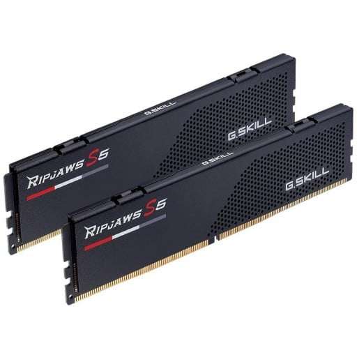 G.Skill F5-5600U3636C16GX2-RS5K Ripjaws S5 32GB (2x16GB) DDR5-5600MHz CL36 1.20V Black Desktop Me...