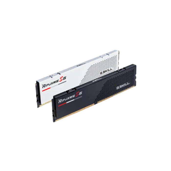 G.Skill F5-6000J3238F16GX2-RS5K Ripjaws S5 32GB (2x16GB) DDR5-6000MHz CL32 1.35V Black Desktop Me...