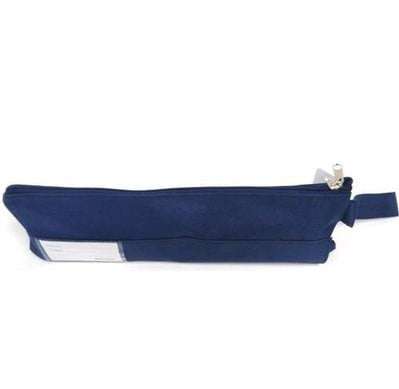 Nexx Fabric 1 Pocket 33cm Navy Blue Pencil Bag
