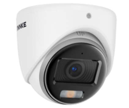 Annke 3K(5MP) TVI ColorVu Full Time Color Turret Camera (Metal) PSU & cable included