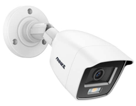 Annke 2MP TVI ColorVu Full Time Color Bullet Camera (plastic) PSU & cable included
