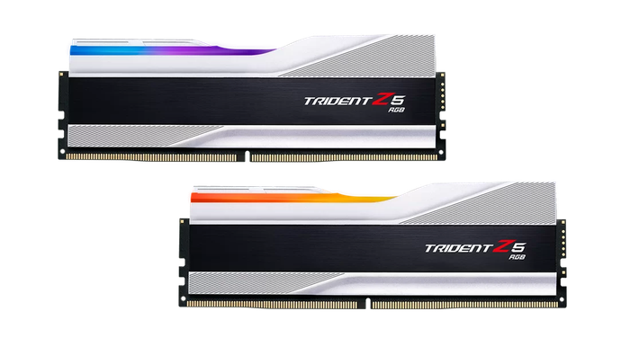 G.Skill Trident Z5 RGB32GB (2x16GB) DDR5 6000Mhz CL40-40-40-96 1.35V Intel XMP Silver