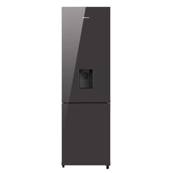 Hisense H370BMIB-WD 263L Fridge; Finish: Black Mirror
